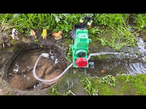 Catch fish using mini water pump? Catch fish using powerful mini diesel engine? Machhali kaise pakde