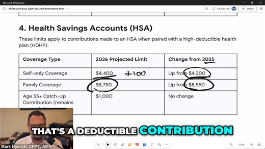 Unlock HSA Tax Benefits: Maximize Savings & Minimize Taxes NOW! Full webinar: https://www.attleborowealth.com/weekly-webinars/tax-and-retirement-contribution-updates-2026 | Attleboro Wealth Management | Facebook