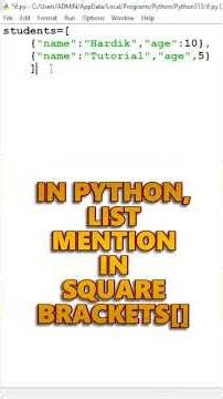 Discover the List Ke Andar Dictionary: Enhance Your Vocabulary #python #list #dictionart