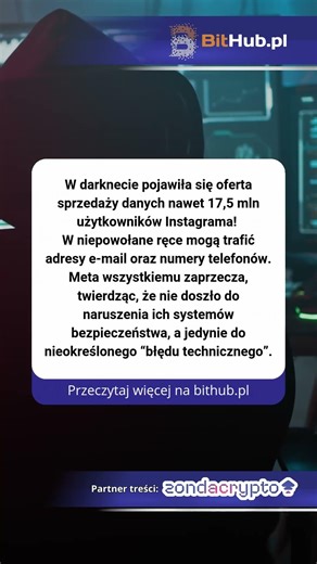 Dane 17,5 mln osób na sprzedaż. Gigantyczny wyciek czy tylko „błąd”?