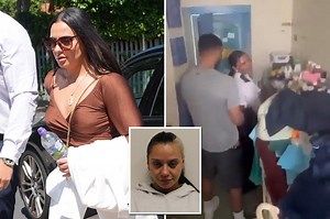Female prison guard who admitted to having sex with inmate in recorded cell romp learns her fate