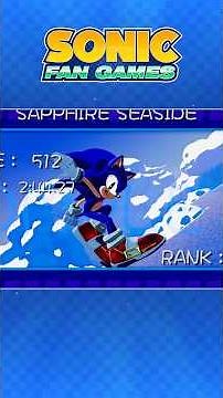 Sonic Sapphire: PS5 Dreams Sonic Fan Game