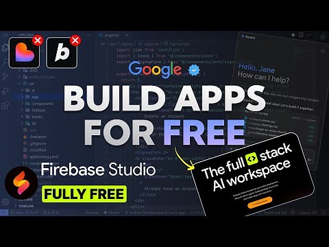 Google's Firebase Studio Just Changed Everything — Build Apps in Minutes (FREE to Use)