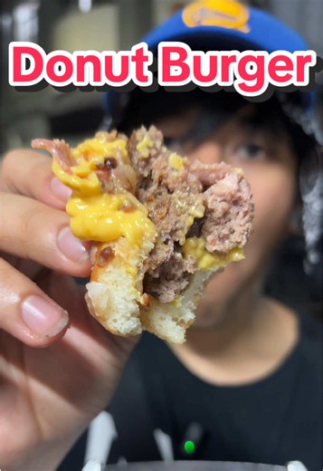 Donut Burger recipe: Donut Burger ni Kuya Babs sa Tondo