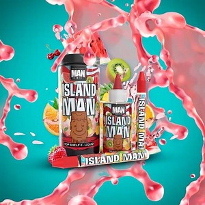 Have you tried the island Man? Succulent, sweet, island fruits are infused together to create an invigorating wave of fruit punch. Pick up a 100mL bottle for only 24.99 at OneHitWonderEliquid.com | One Hit Wonder E-Liquid
