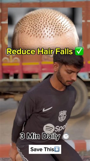 ✅Reduce Hair Fall Naturally | Daily Yoga Routine! #shorts #hairgrowth #haircare #hairfall