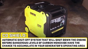 Champion Power Equipment 6500-Watt Recoil Start Gasoline and Propane Powered Dual Fuel Inverter Portable Generator w/ CO Shield, Quiet Technology 201532