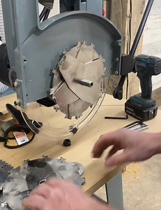 2.5M views · 6.6K reactions | Making half and cross lap joints | The Dusty Lumber Co. | Facebook