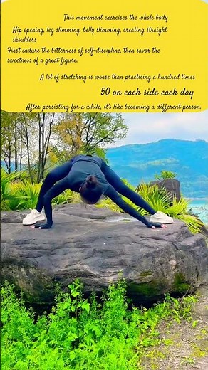Daily Stretch Challenge for a Flexible & Healthy Body ✨ #Stretching #FitnessJourney #Workout