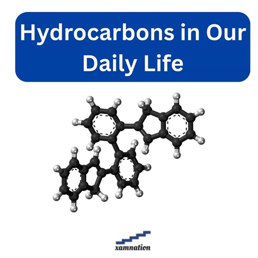Xamnation on Instagram: "Hydrocarbons in our daily life From the fuel we burn, to the plastic we touch, to the clothes we wear. Hydrocarbons are everywhere in our daily life. Petrol, LPG, plastics, rubber, detergents — all start from simple hydrocarbons. Science isn’t just in textbooks… it’s in your everyday routine #Hydrocarbons #ChemistryInDailyLife #ScienceReel #ChemistryFacts #EverydayScience #STEM #LearningScience #Petroleum #Plastics #fuel"
