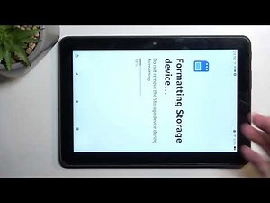 How to Format SD Card on AMAZON Fire HD 8 Kids Pro