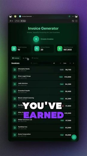 One Prompt, One App Challenge — Day 3: Invoice Generator