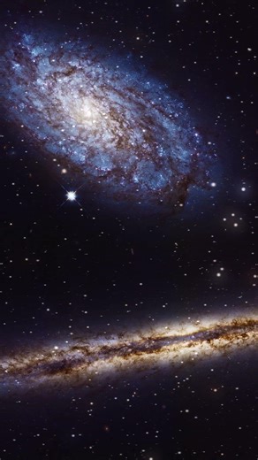 NGC 4302 and NGC 4298 by HST