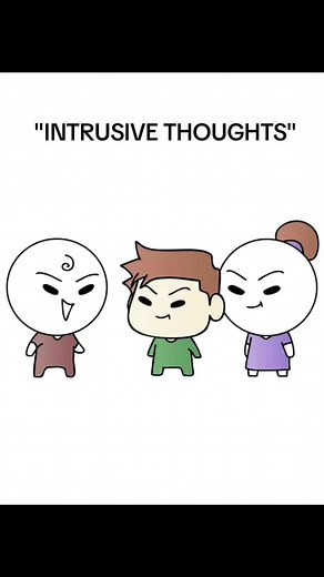 Intrusive Thoughts and Humor in Animation