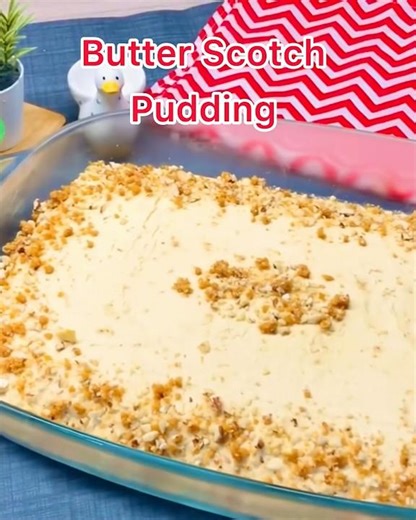 Butterscotch Pudding in 60 Seconds | Easy Creamy Dessert Recipe #Shorts