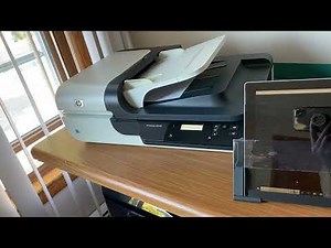 4800 dpi -HP ScanJet N6310 Document Flatbed Scanner L2700A/ Tested / Video
