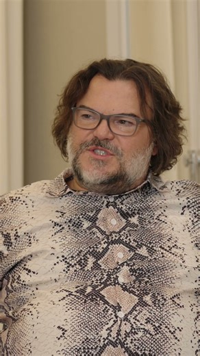 Jack Black's Hilarious Interview Error 😂👵 #jackblack #funny