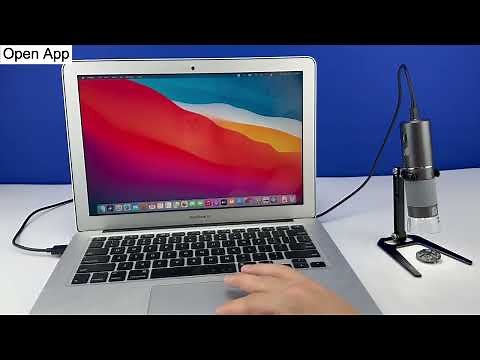 Ninyoon 4K WiFi Microscope PC Setup Guide - English