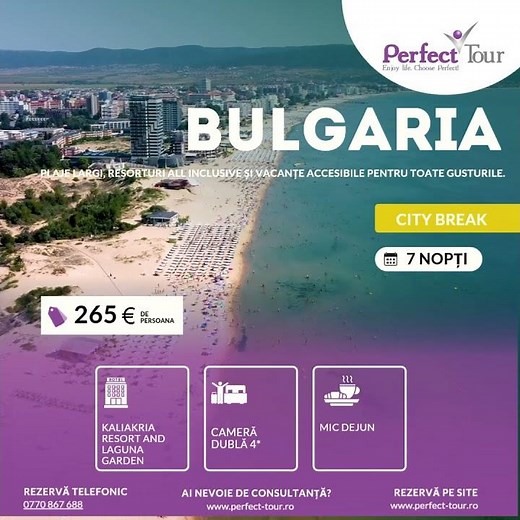 🌊🇧🇬 Early Booking Bulgaria – rezervă din timp, vacanță fără griji