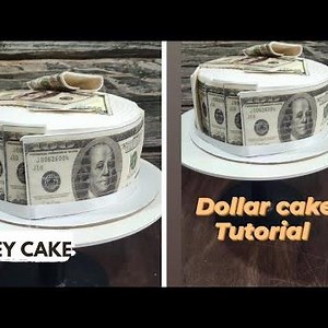Money cake Tutorial | Dollar cake Tutorial