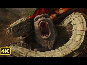 Godzilla vs. Kong (2021) - Kong vs. Warbat Fight Scene Full HD