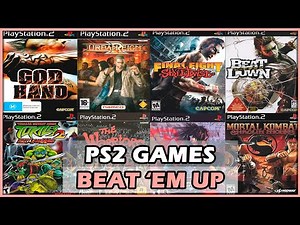 TOP 40 BEST BEAT EM UP GAMES ON PS2 || PS2 GAMES