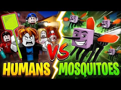 MOSQUITOES VS HUMANS in Roblox! 🦟🔥 Ultimate Survival Battle!