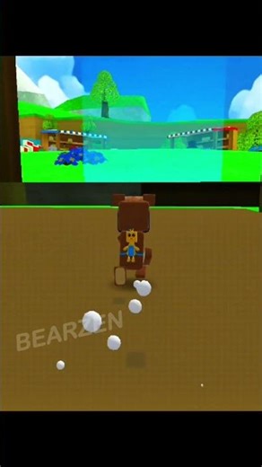 Bear Grew Up in a Giant House #superbearadventure