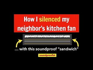 Silencing the neighbor's kitchen fan: the DIY solution that worked!