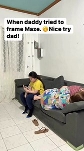 Next is another funny skit at home! Daddy thought he could get away with spanking mommy using a slipper and pinning the blame on Maze while pretending to sleep. But Maze was too quick—she flipped the script, gave the slipper back to daddy, and pretended to sleep too! Mommy eventually realized who the real culprit was… and daddy got the rightful smackdown! Hahaha! Team Maze and Mommy wins this round! #FamilyFun #PrankGoneWrong #SlipperJustice #DaddyGotBusted #MazeTheGenius #MomWinsAgain #FamilySk