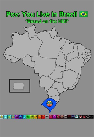 Explorando o IDH no Mapa do Brasil