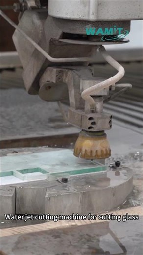 WAMIT Water jet cutting machine for cutting glass
