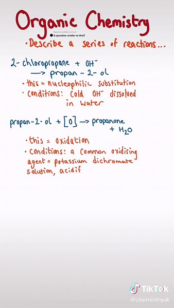 Reply to @omc222 This is a lot of info in a short video - I’ll post some more examples too! Hope they help 😁 #alevelchemistry #chemistryalevel #aqa