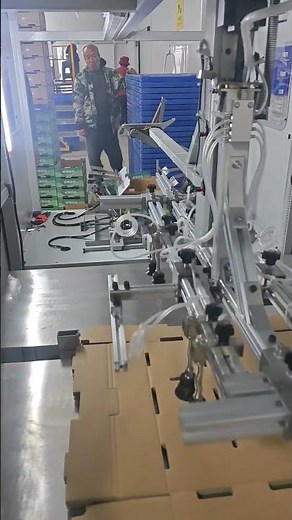 Automatic Box Folding Machine 🤖📦 | Next Level Factory Automation