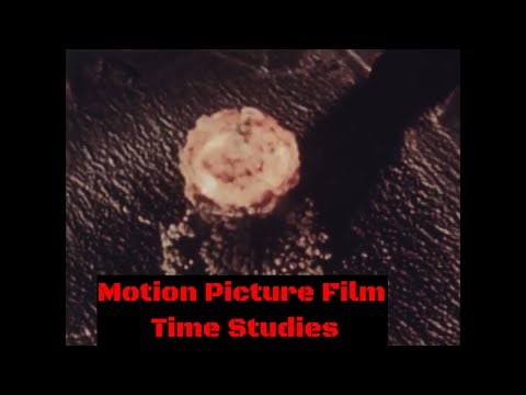 "TIME AND MOTION STUDIES" 1960s TIME LAPSE & MOTION STUDIES MOTION PICTURE PHOTOGRAPHY GG38745
