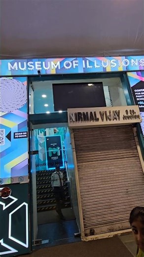 Museum of Illusions in Delhi ka ❤️ CP