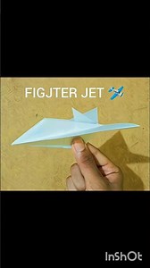 EASY ORAGAMI FIGHTER JET TUTORIAL | #phonk