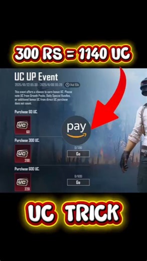 NEW UC PURCHASE TRICK #bgmi #shortfeed #shorts