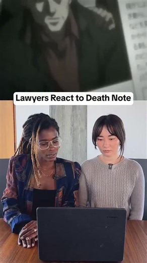 Alana Cho | Lawyers react to Death Note | Instagram