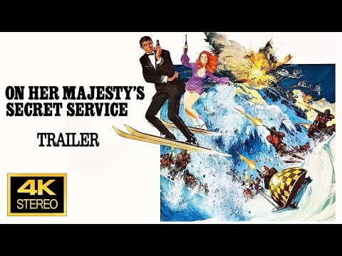 James Bond 007 On Her Majestys Secret Service 1969 Trailer 4K