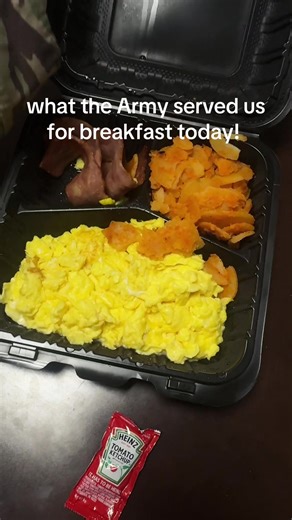 Today's Army Breakfast: What's on the Menu?