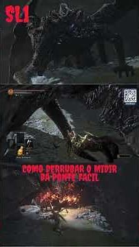 COMO DERRUBAR O MIDIR DA PONTE FACIL - SL1 - LVL 1 DARK SOULS 3 #darksouls3 #fromsoftware #soulslike
