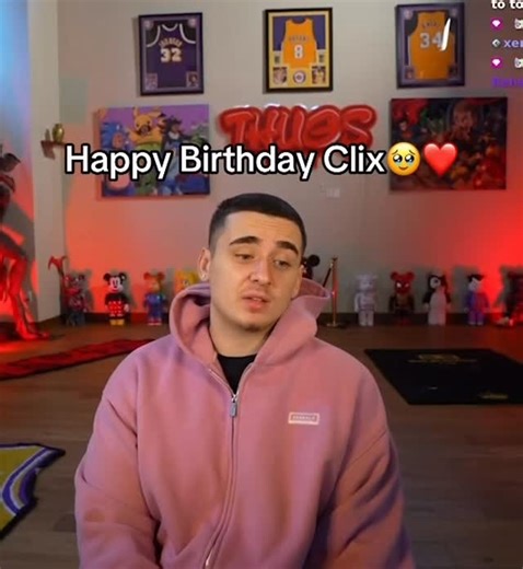 Nick Fosco on Instagram: "Happy Birthday Clix🥹❤️ #lacy #clix"