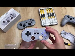 🔧 8BitDo SN30 Pro (SN Edition) Disassembly and Joystick cap replacement