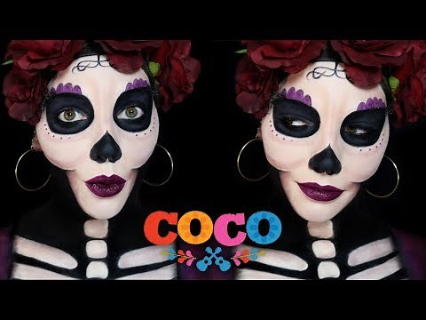 Face painting COCO | DISNEY INSPIRED MAKEUP | Mama Imelda
