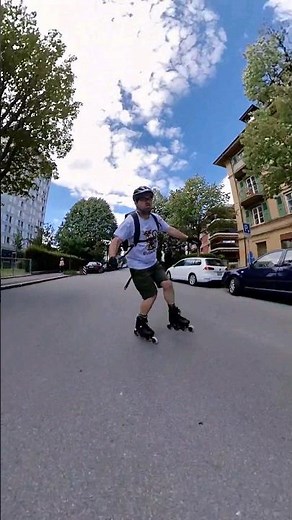 One leg exercise #rollerblading #lausanne #coursderoller