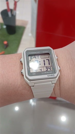 Casio W-221H-8AV "Cream" #casio #W221
