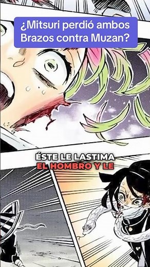 Did Mitsuri lose both Arms to Muzan? #anime #manga #demonslayer #kimetsunoyaiba