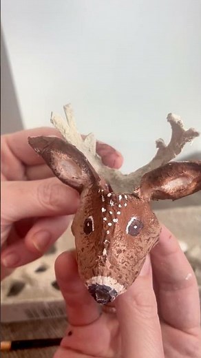 How To Make ADORABLE Deer From Egg Cartons?
