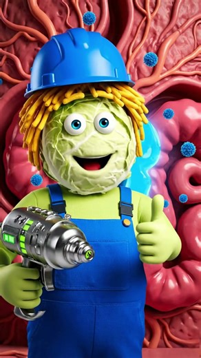 What These Foods Really Do Inside Your Gut | Fun 3D Digestion Animation #shorts #viral #animation